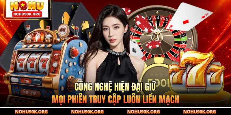 Công nghệ hiện đại giữ mọi phiên truy cập luôn liền mạch
